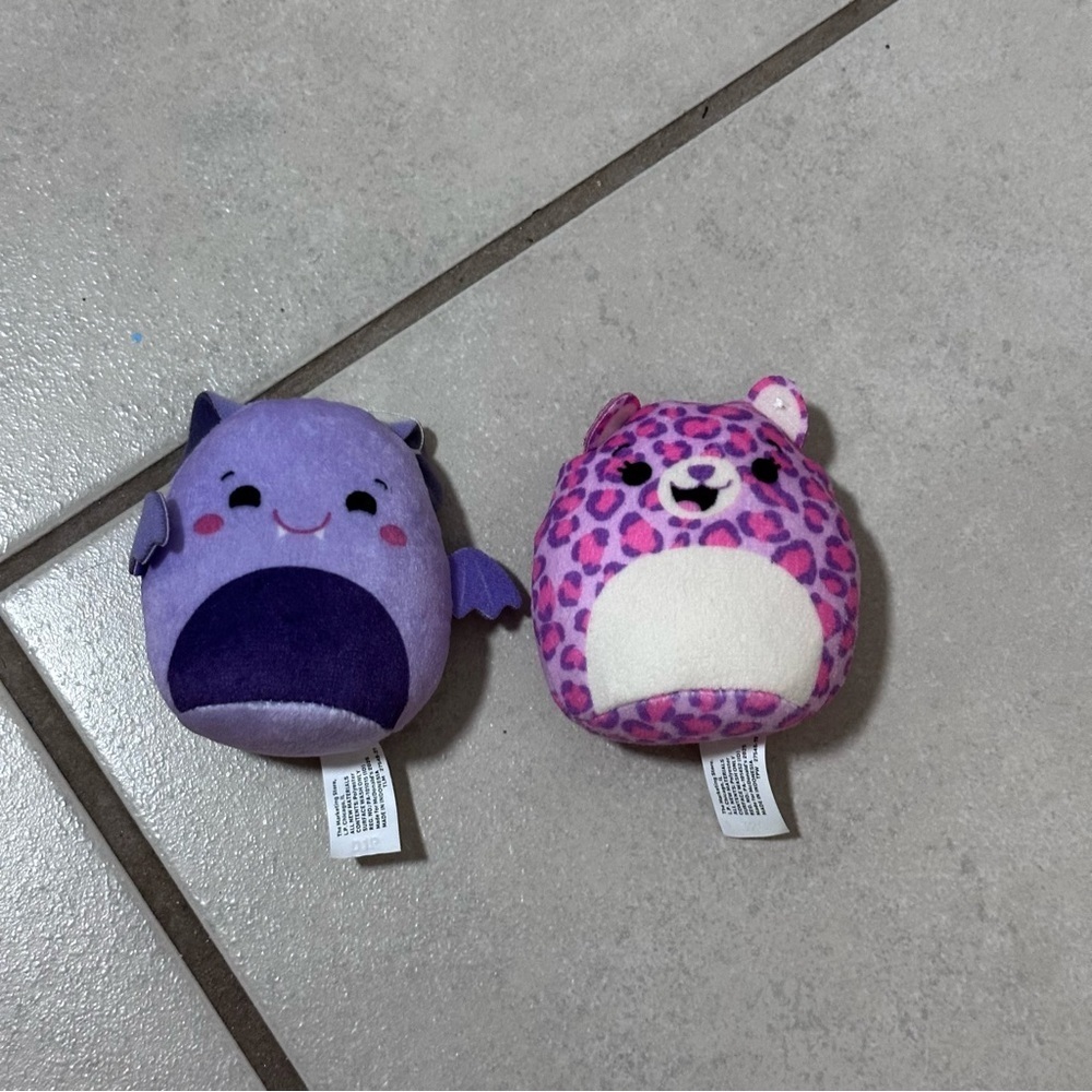 McDonald’s Squishmallow Zumirez & Rossi.